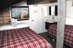 Mammoth Lakes Condo Rental Sunshine Village 114: Loft Queen Bed and Twin Bed